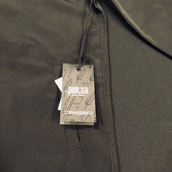 NWOT - Publish Brand INDEX NYLON COACH - BLACK - Picture 3 of 6